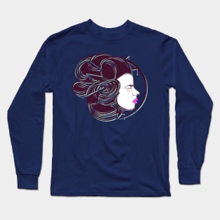 Lady of the Night Long Sleeve T-Shirt